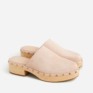 J. Crew | NIB Dakota Clogs in Mauve Blush Suede